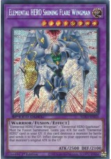 Elemental HERO Shining Flare Wingman - SGX3-ENI25 - Secret Rare