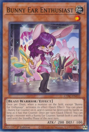 Bunny Ear Enthusiast - CYAC-EN032 - Common