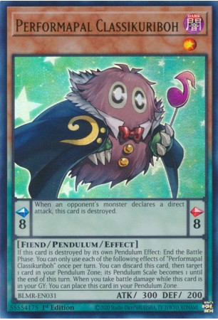 Performapal Classikuriboh - BLMR-EN031 - Ultra Rare