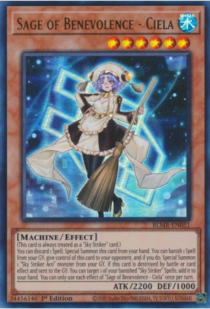 Sage of Benevolence - Ciela - BLMR-EN051 - Ultra Rare