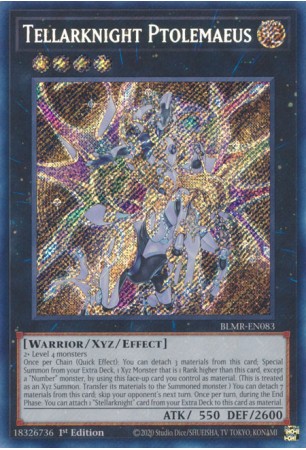 Tellarknight Ptolemaeus - BLMR-EN083 - Secret Rare