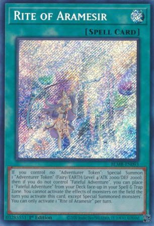 Rite of Aramesir - BLMR-EN093 - Secret Rare