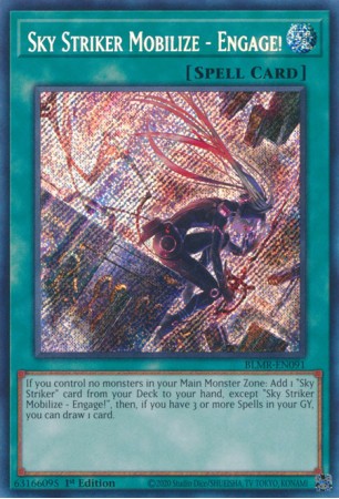 Sky Striker Mobilize - Engage! - BLMR-EN091 - Secret Rare