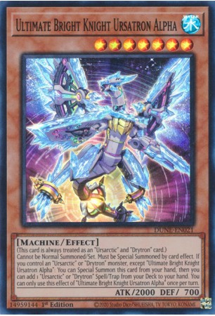 Ultimate Bright Knight Ursatron Alpha - DUNE-EN021 - Super Rare