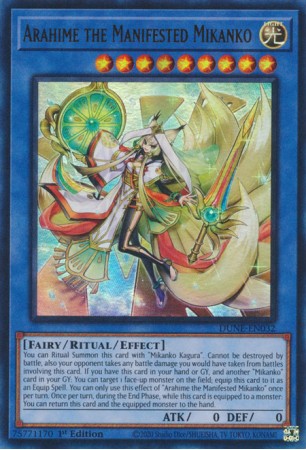 Arahime the Manifested Mikanko - DUNE-EN032 - Ultra Rare