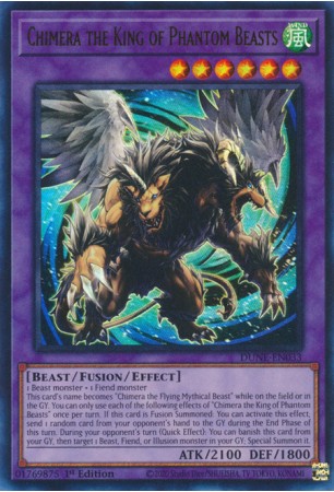 Chimera the King of Phantom Beasts - DUNE-EN033 - Ultra Rare