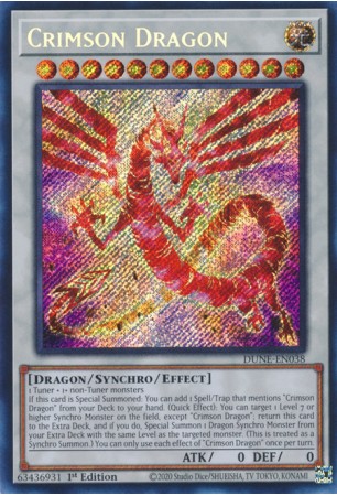 Crimson Dragon - DUNE-EN038 - Secret Rare