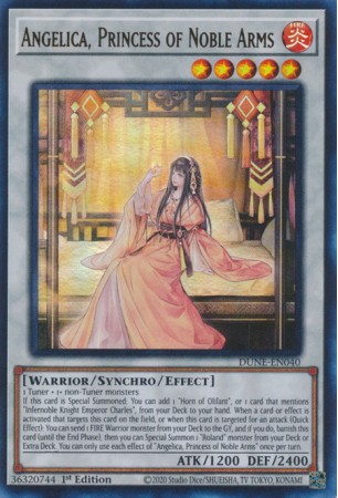 Angelica, Princess of Noble Arms - DUNE-EN040 - Ultra Rare