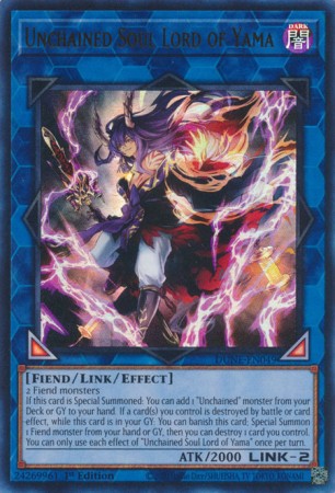 Unchained Soul Lord of Yama - DUNE-EN049 - Ultra Rare