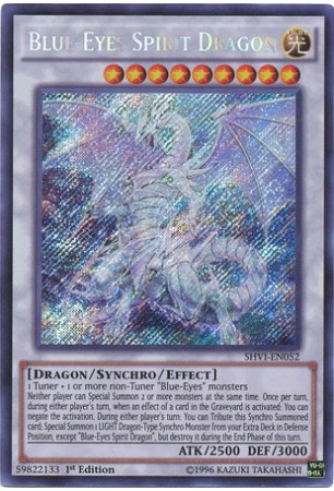 Blue-Eyes Spirit Dragon - SHVI-EN052 - Secret Rare