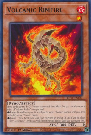 Volcanic Rimfire - LD10-EN020 - Rare