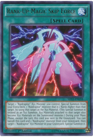 Rank-Up-Magic Skip Force - SHVI-EN058 - Rare