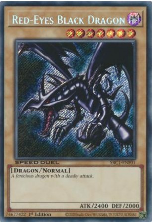 Red-Eyes Black Dragon - SBC1-ENF01 - Secret Rare