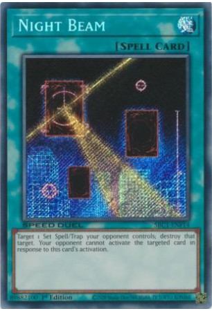 Night Beam - SBC1-ENF14 - Secret Rare