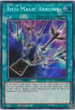 Anti-Magic Arrows - SBC1-ENG11 - Secret Rare