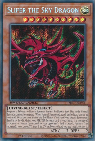 Slifer the Sky Dragon - SBC1-ENH01 - Secret Rare