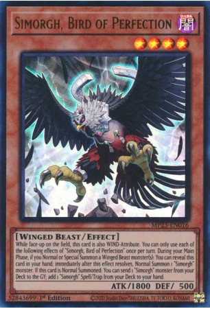 Simorgh, Bird of Perfection - MP23-EN016 - Ultra Rare