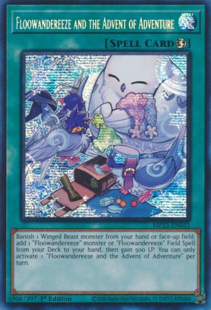 Floowandereeze and the Advent of Adventure - MP23-EN032 - Prismatic Secret Rare