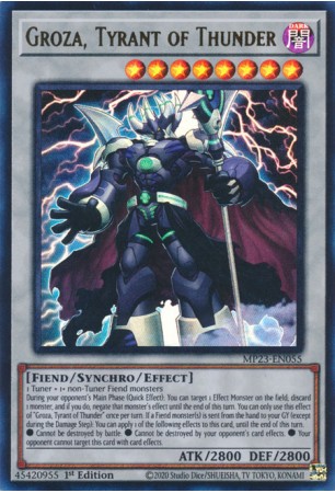 Groza, Tyrant of Thunder - MP23-EN055 - Ultra Rare