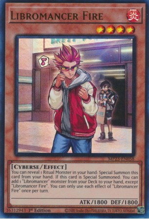 Libromancer Fire - MP23-EN058 - Ultra Rare