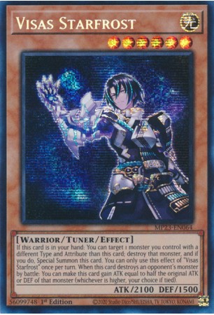 Visas Starfrost - MP23-EN064 - Prismatic Secret Rare