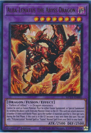 Alba-Lenatus the Abyss Dragon - MP23-EN080 - Ultra Rare