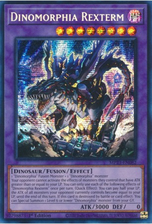 Dinomorphia Rexterm - MP23-EN082 - Prismatic Secret Rare