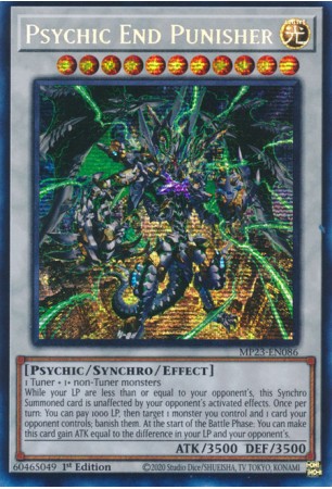 Psychic End Punisher - MP23-EN086 - Prismatic Secret Rare