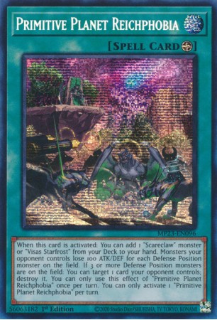 Primitive Planet Reichphobia - MP23-EN096 - Prismatic Secret Rare