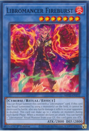 Libromancer Fireburst - MP23-EN112 - Common