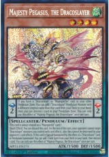 Majesty Pegasus, the Dracoslayer - MP23-EN173 - Prismatic Secret Rare