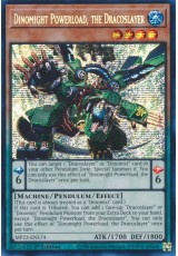 Dinomight Powerload, the Dracoslayer - MP23-EN174 - Prismatic Secret Rare