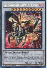 Black-Winged Assault Dragon - MP23-EN187 - Prismatic Secret Rare