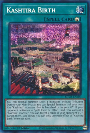 Kashtira Birth - MP23-EN200 - Prismatic Secret Rare