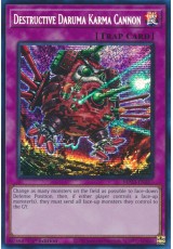 Destructive Daruma Karma Cannon - MP23-EN217 - Prismatic Secret Rare