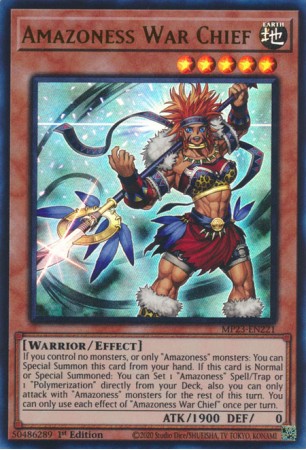 Amazoness War Chief - MP23-EN221 - Ultra Rare