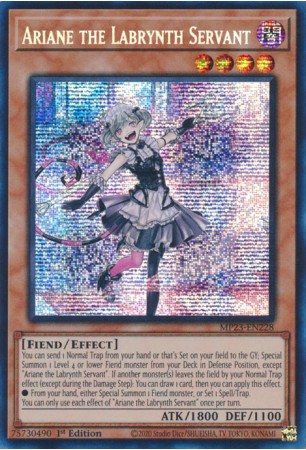 Ariane the Labrynth Servant - MP23-EN228 - Prismatic Secret Rare