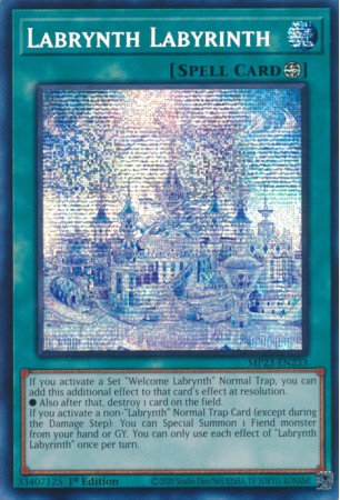 Labrynth Labyrinth - MP23-EN233 - Prismatic Secret Rare