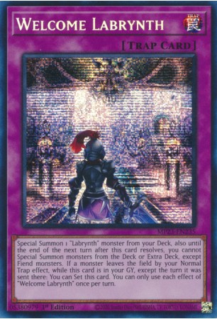 Welcome Labrynth - MP23-EN235 - Prismatic Secret Rare