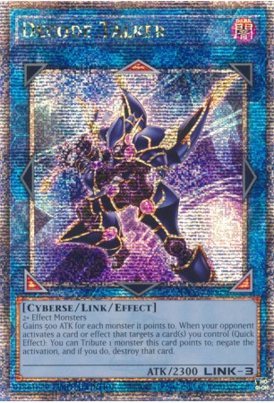 Decode Talker - TN23-EN009 - Quarter Century Secret Rare