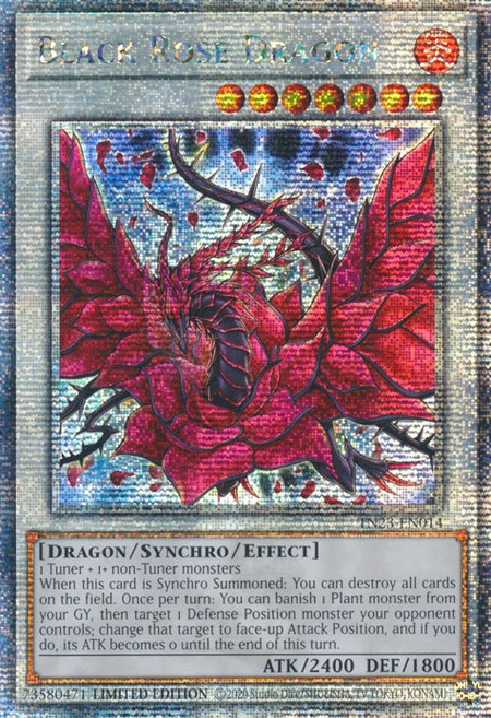 Yugioh black rose dragon store lot