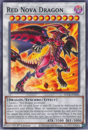 Red Nova Dragon - SDCK-EN046 - Common