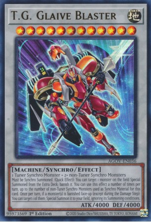 T.G. Glaive Blaster - AGOV-EN036 - Ultra Rare