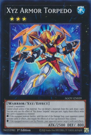 Xyz Armor Torpedo - AGOV-EN039 - Super Rare