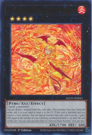 Infernal Flame Banshee - AGOV-EN043 - Ultra Rare