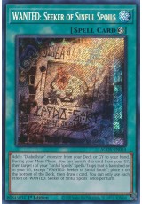 WANTED: Seeker of Sinful Spoils - AGOV-EN054 - Secret Rare