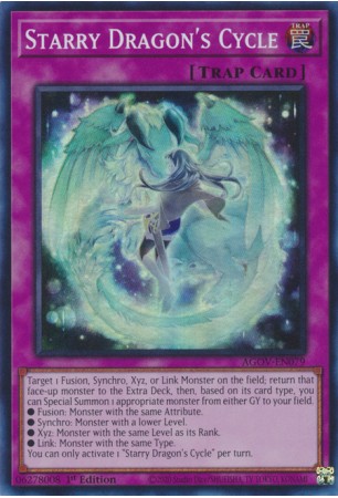 Starry Dragon's Cycle - AGOV-EN079 - Super Rare