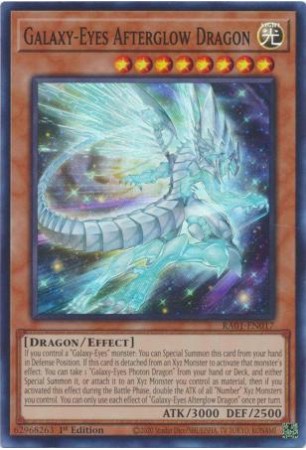 Galaxy-Eyes Afterglow Dragon - RA01-EN017 - Super Rare