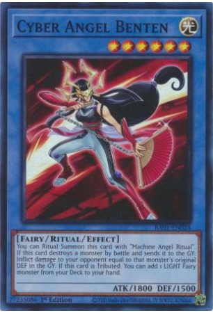 Cyber Angel Benten - RA01-EN024 - Super Rare