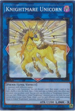 Knightmare Unicorn - RA01-EN043 - Super Rare